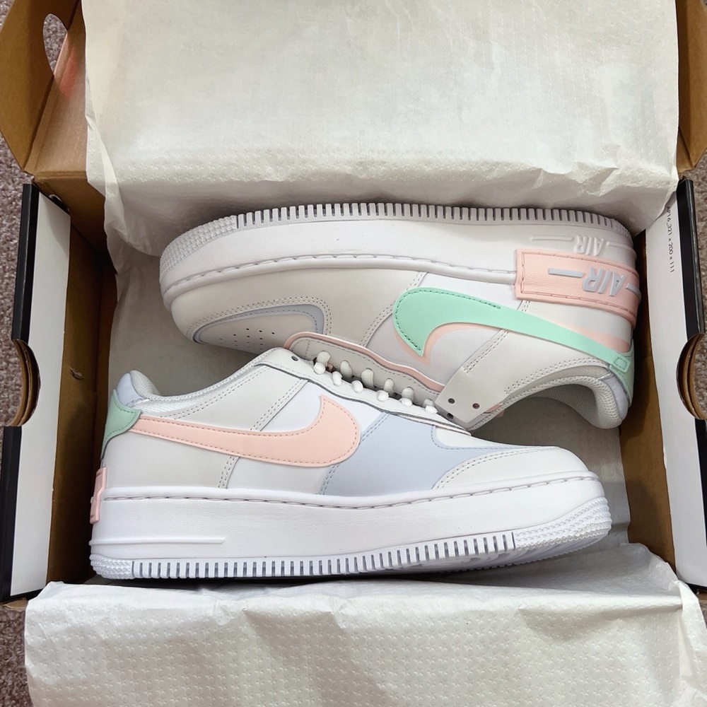 Women Nike Air Force Shadow CI0919-117 in Pastel